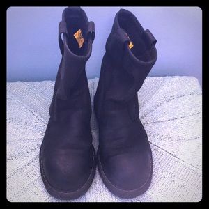 Doc Marten steel toe boots